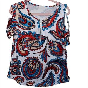 Paisley Cotton Blouse